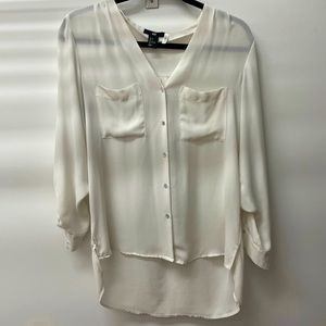 H&M white blouse 4US